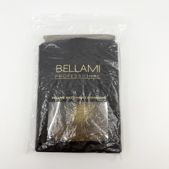 BELLAMI Professional 16" 120G Mochachino Brown Caramel Blonde Volume Weft ROOTED - Picture 1 of 5